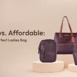 Side-by-side comparison of luxury and affordable handbags highlighting style, quality, and value.