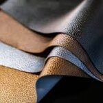 Close-up of vegan leather bags and accessories in 2025, showcasing eco-friendly materials as an alternative to animal-based leather.