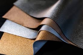 Close-up of vegan leather bags and accessories in 2025, showcasing eco-friendly materials as an alternative to animal-based leather.