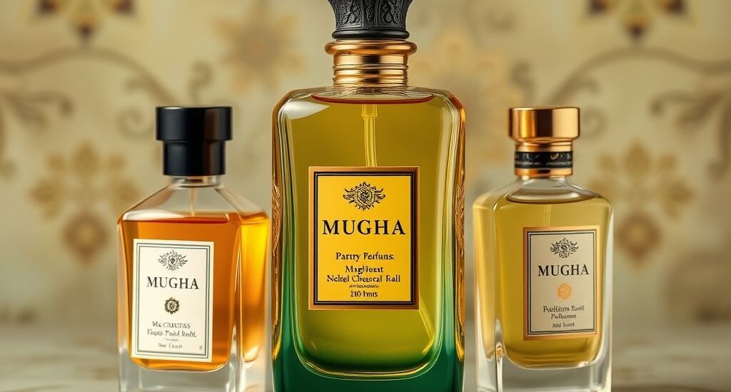 Mugha Perfumes in Pakistan blending traditional fragrance heritage with modern luxury.