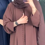 Elegant abayas from top modest fashion brands in 2025, showcasing modern designs and luxurious fabrics.