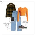Popular 90s fashion trends returning in 2025, featuring iconic styles and accessories from the decade.”