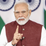 PM Modi addressing a public even