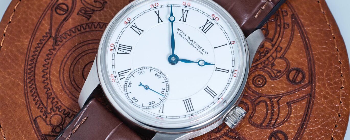 The Smallest 801 at 40.3mm – elegant American-made watch with hand-finished movement in compact case size