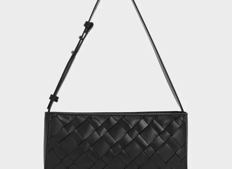 Charles & Keith Woven Sling Bag 2025