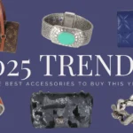 2025 trending accessories featuring chunky sunglasses and retro styles