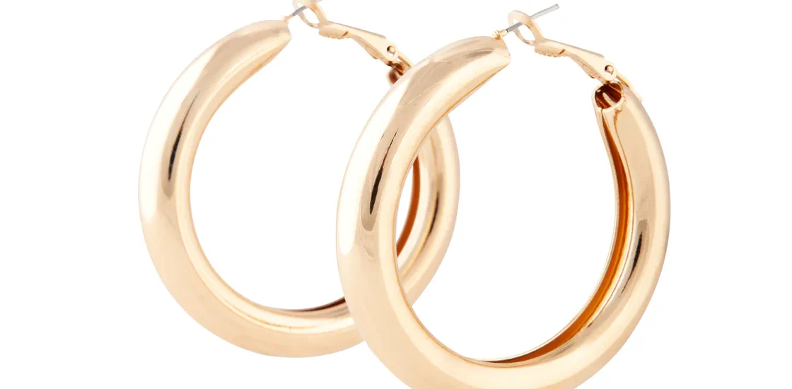 Lovisa Chunky Hoop Earrings styled for 2025 glam look