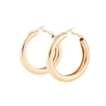 Lovisa Chunky Hoop Earrings styled for 2025 glam look