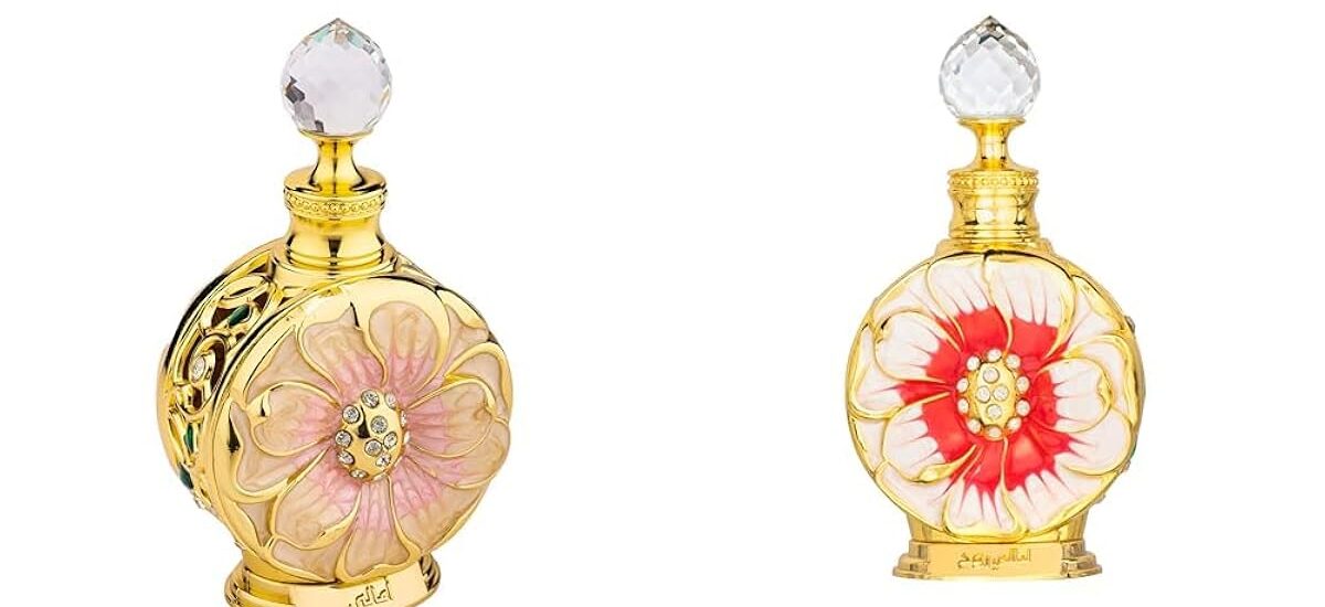 Layali Rouge Perfume Review – Swiss Arabian Bottle with Red and Gold Accents