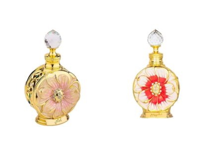 Layali Rouge Perfume Review – Swiss Arabian Bottle with Red and Gold Accents