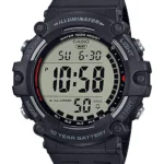 Casio AE-1500WH digital watch with retro design and large display