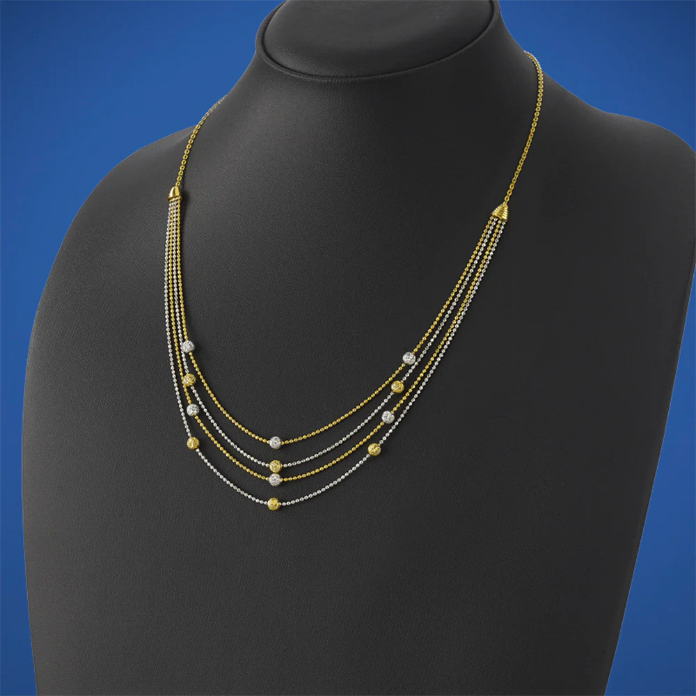 Gold Layered Chain Necklace from H&M – Budget Luxe for 2025