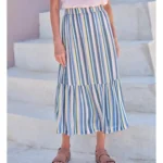 Flat lay of ballet flats, pastel cardigans, and ribbon hair ties – wear your tutu vibes summer fashion