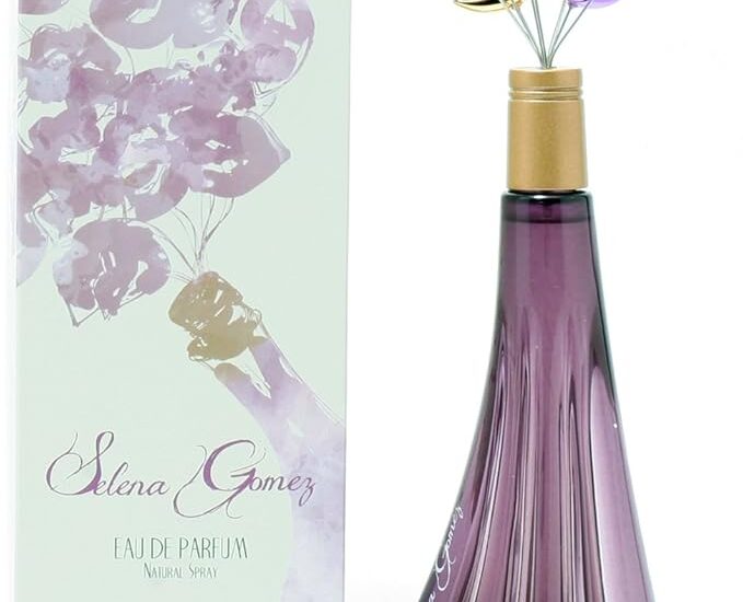 Selena Gomez fragrance scratch-n-sniff campaign