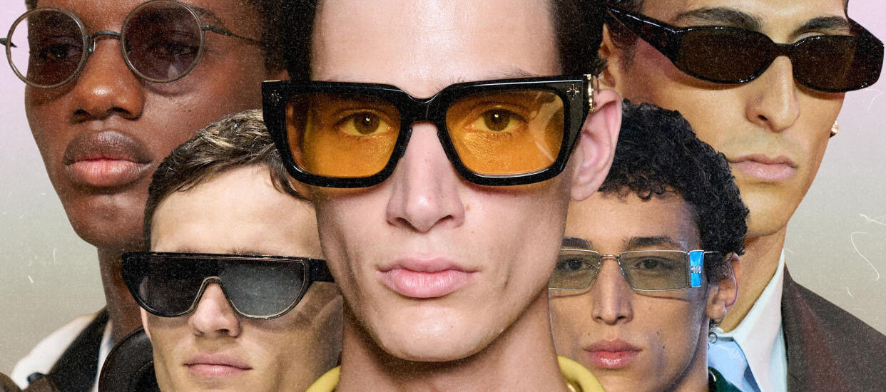 oversized bug-eyed sunglasses 2025 street style look