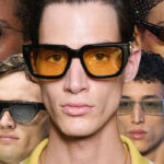 oversized bug-eyed sunglasses 2025 street style look
