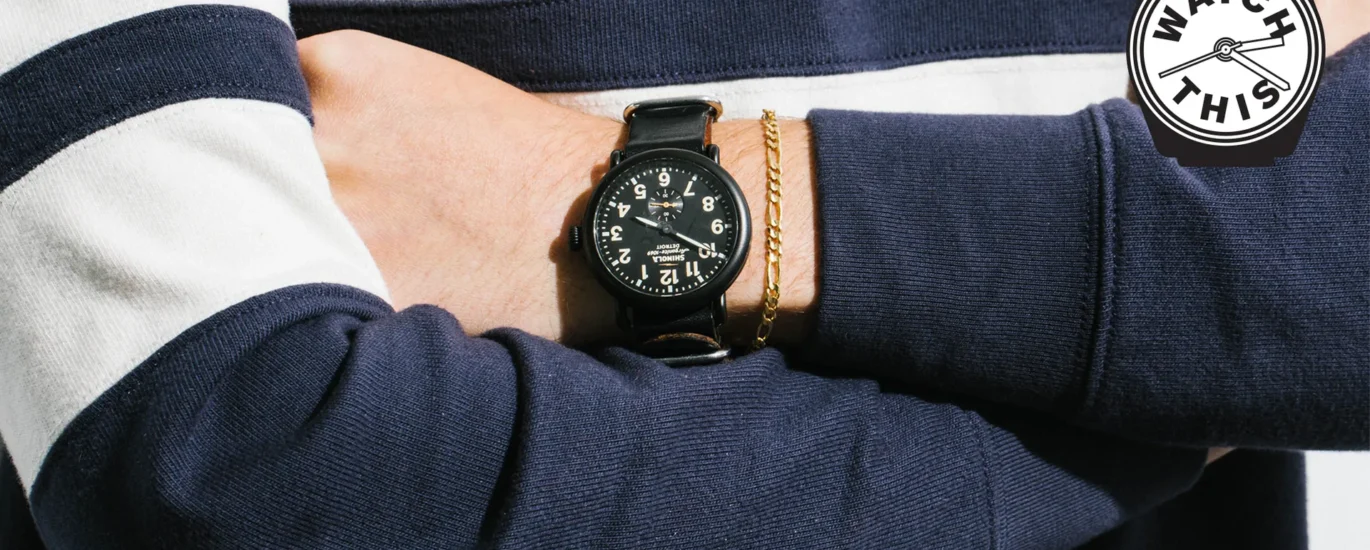 Dive into time with sporty retro style