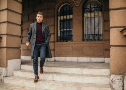 Identity-exploring clothing blending tradition and modern style.