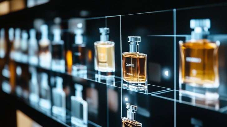 Dream Team fragrance launch collection display