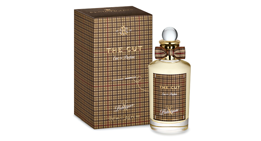 Penhaligon’s The Cut fragrance in stylish plaid packaging