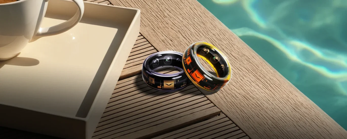 Funky jewelry that’s smart too on a stylish young woman.
