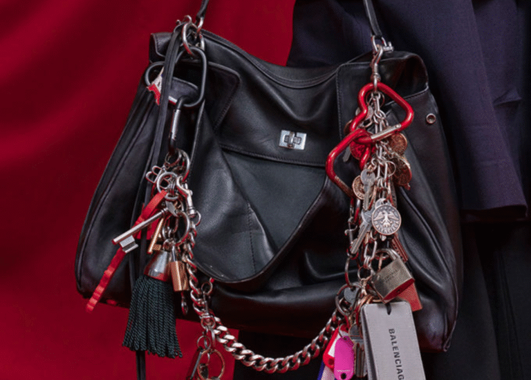 Charms speak louder than bags with playful purse accessories.